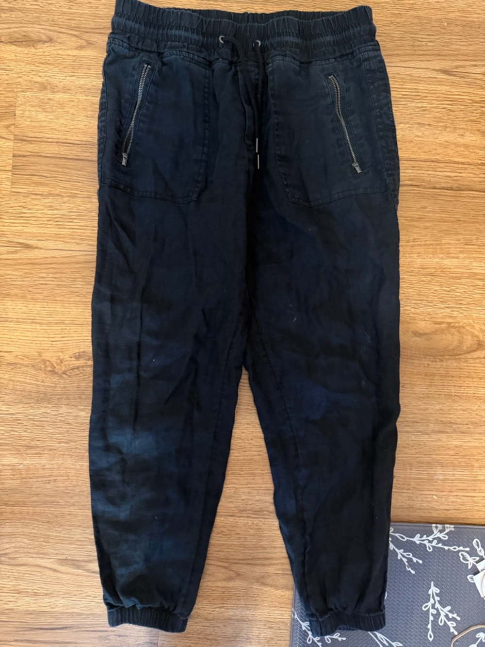 Athleta Black Jogger Track Pants
